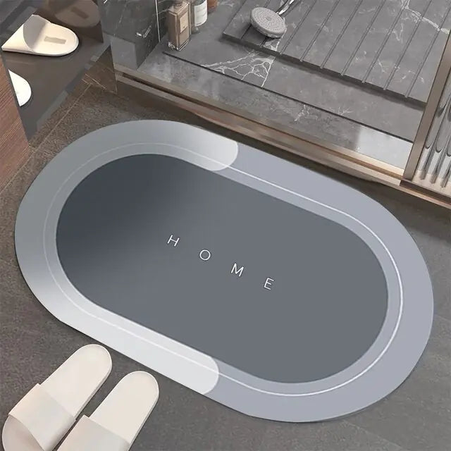 Oval Grey HOME