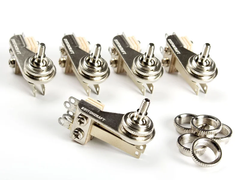 Shapers with a non - slip band to keep them in placeSwitchcraft 3-Way Toggle Switch, Right-Angle, 5-Pack Shapers with a non - slip band to keep them in placeSwitchcraft 3-Way Toggle Switch, Right-Angle, 5-Pack