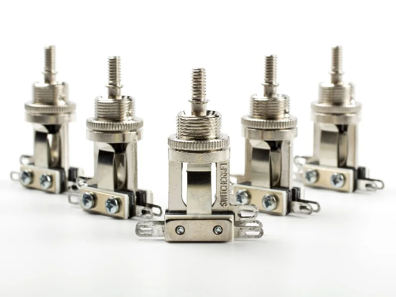 Shapers made from eco - friendly materials​Switchcraft 3-Way Toggle Switch, Short Straight, 5-Pack