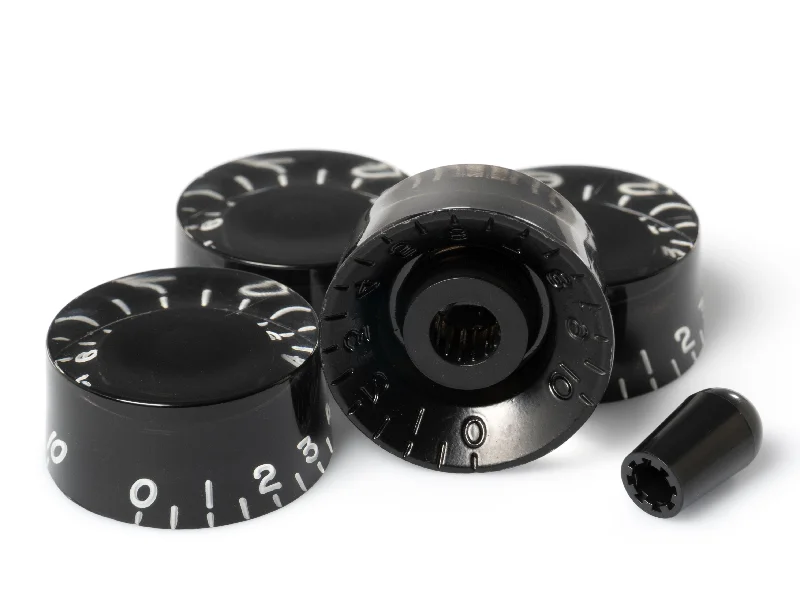 ToneShapers Kit, Speed Knob Set, Black, Black Tip