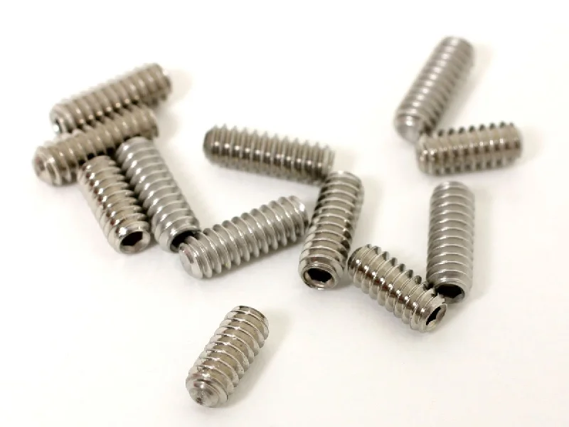 Screw Set, Strat String Height, Stainless, American Series