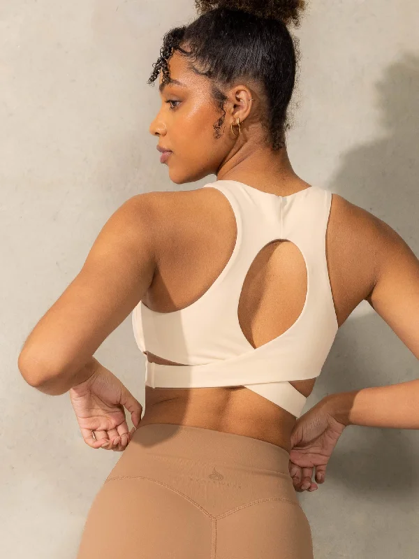 Empower Sports Bra - Vanilla