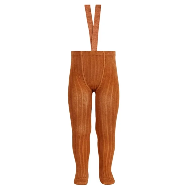 Cóndor Tights Rib Cinnamon