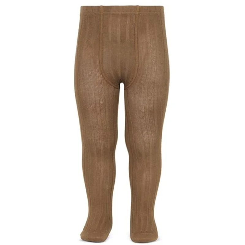 Cóndor Tights Rib Tabaco