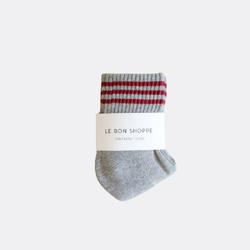 Girlfriend Socks (Heather Grey)