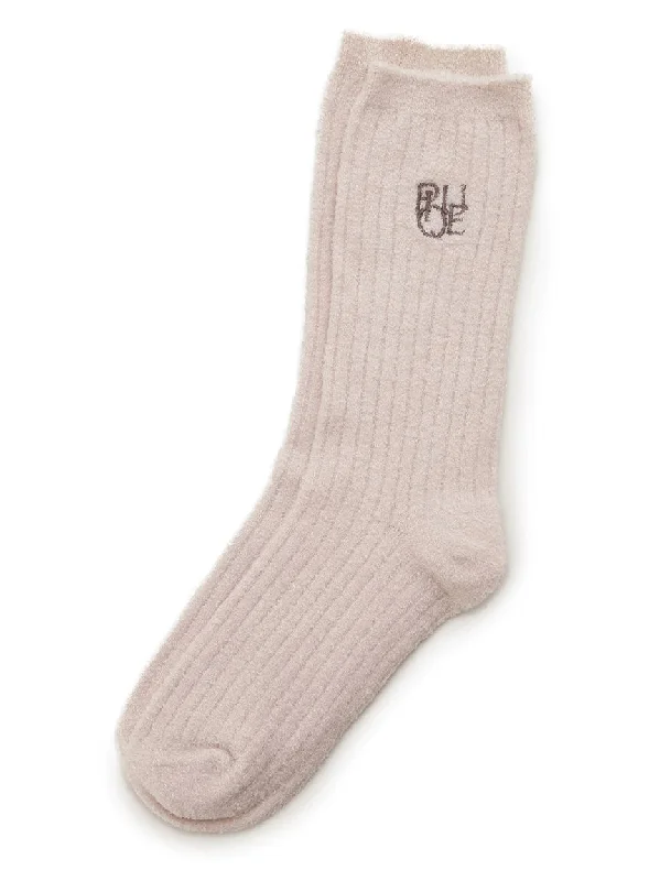 Hot Smoothie Ribbed Socks