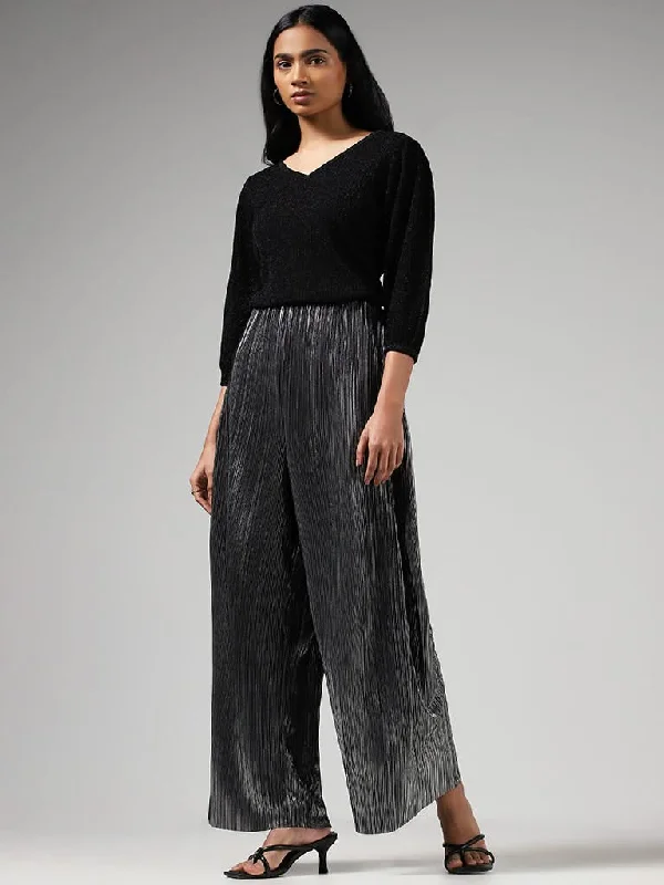 Women's pants with mesh panels Jeggings women jeans combining the comfort of leggings and style of jeans LOV Black Sequined Sweater Women's pants with mesh panels Jeggings women jeans combining the comfort of leggings and style of jeans LOV Black Sequined Sweater
