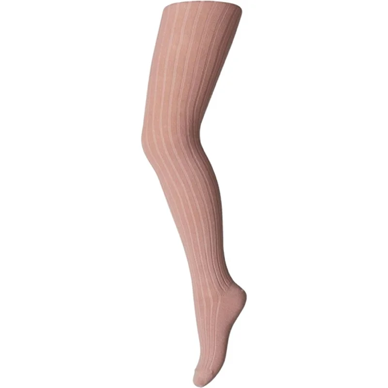 MP 130 Cotton Rib Tights 188 Wood Rose