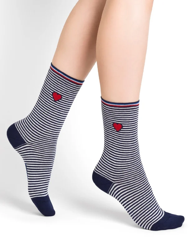 SOCKS - BLEUFORÊT COTTON - SAILOR