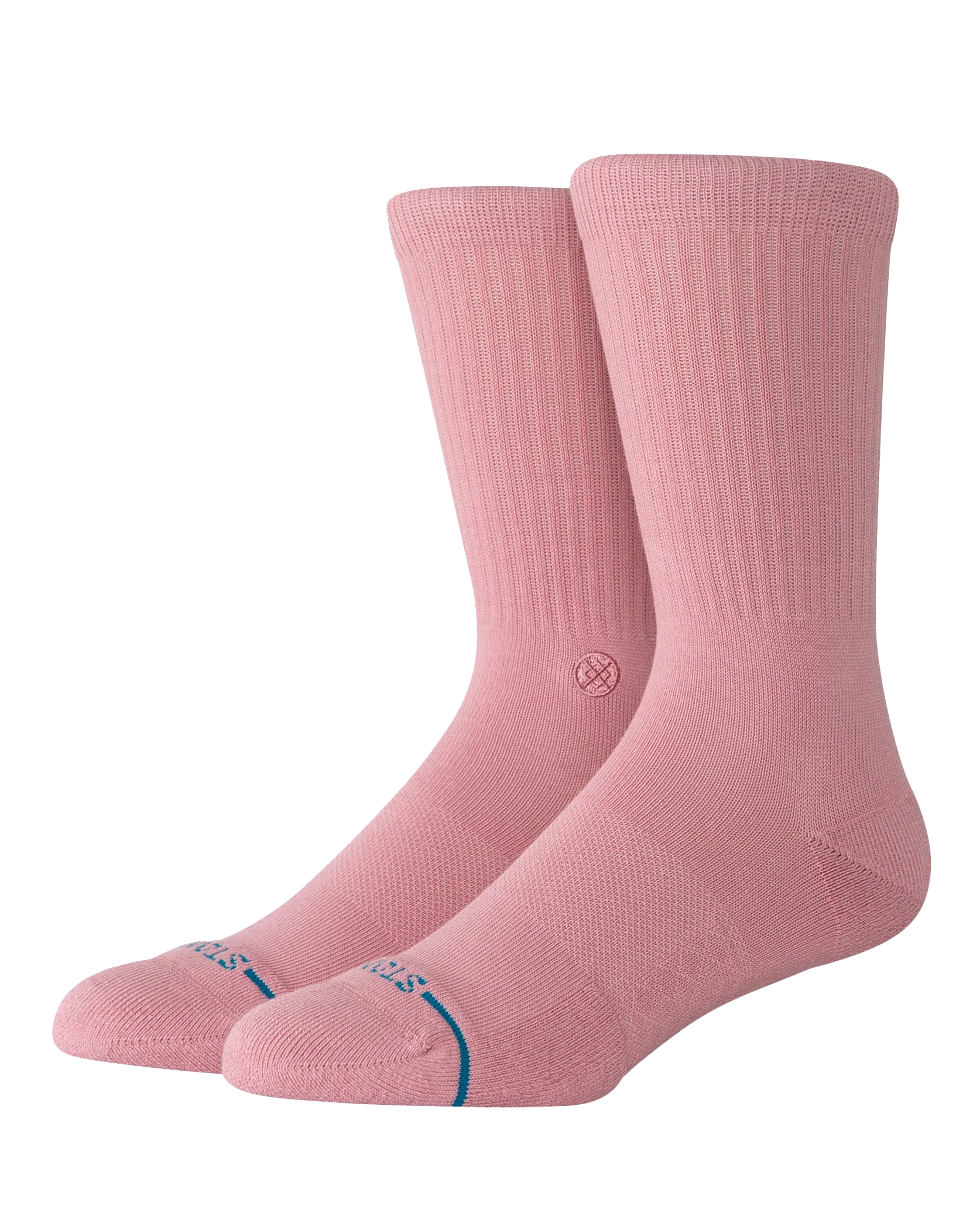 Icon Socks in Dusty Rose