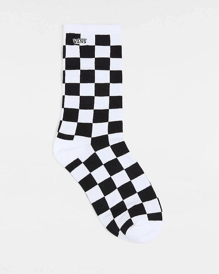 Ticker Socks in Black & Checkerboard