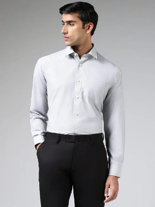 Women's pants with mesh panels Jeggings women jeans combining the comfort of leggings and style of jeans WES Formals Light Grey Relaxed-Fit Dobby Shirt Women's pants with mesh panels Jeggings women jeans combining the comfort of leggings and style of jeans WES Formals Light Grey Relaxed-Fit Dobby Shirt