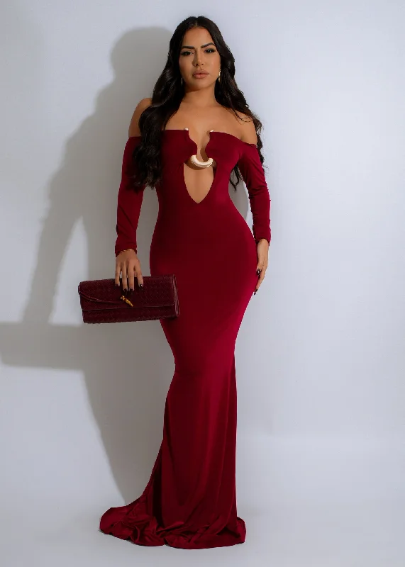 Maxi dresses with mesh panels for a sexy and trendy appearanceMidnight Eclipse Maxi Dress Red Maxi dresses with mesh panels for a sexy and trendy appearanceMidnight Eclipse Maxi Dress Red