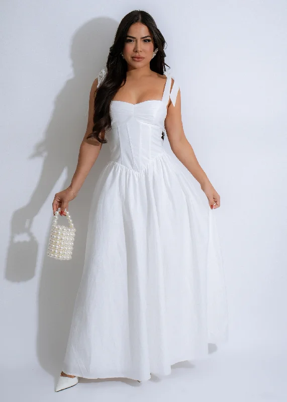 Maxi dresses with geometric prints for a contemporary aestheticRadiant Romance Maxi Dress White Maxi dresses with geometric prints for a contemporary aestheticRadiant Romance Maxi Dress White