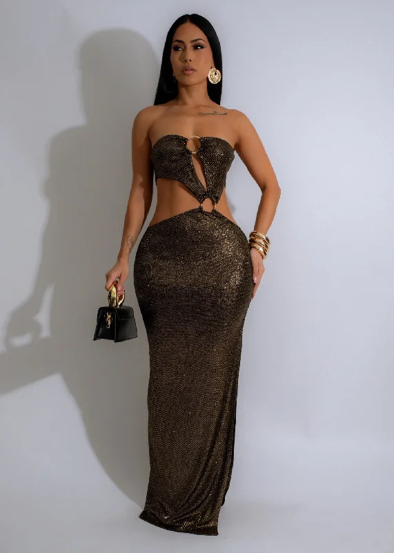Maxi dresses with balloon sleeves for a vintage - inspired styleStarlit Temptation Sparkle Maxi Dress Black Maxi dresses with balloon sleeves for a vintage - inspired styleStarlit Temptation Sparkle Maxi Dress Black