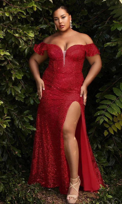 Formal dresses with tassel - adorned belts and tiered skirts for a stylish and festive formal eventCinderella Divine CH167C - Sequined Evening Dress Formal dresses with tassel - adorned belts and tiered skirts for a stylish and festive formal eventCinderella Divine CH167C - Sequined Evening Dress