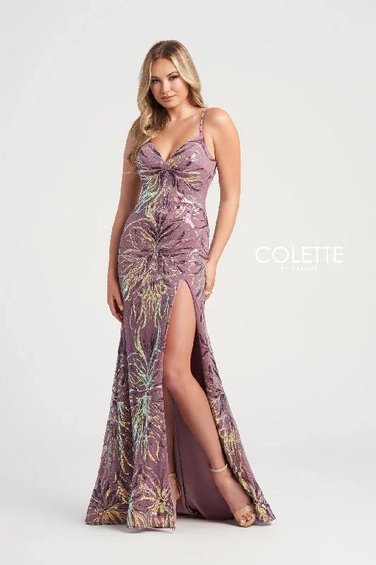 Velvet party dresses in rich jewel tones for a sophisticated appearanceColette CL5195 Fitted Formal Sequin Long Prom Dress Velvet party dresses in rich jewel tones for a sophisticated appearanceColette CL5195 Fitted Formal Sequin Long Prom Dress
