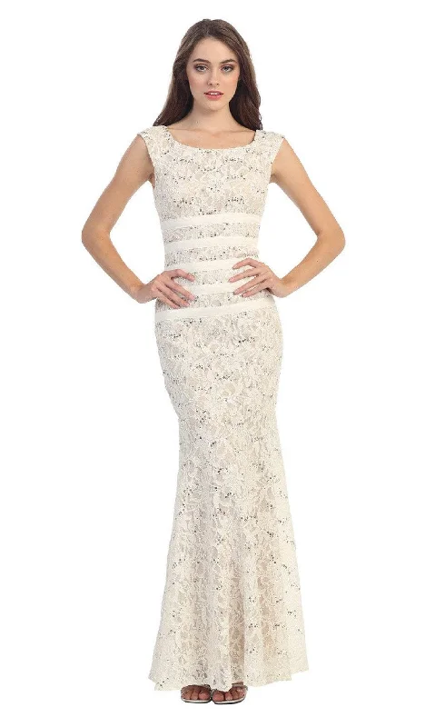 Formal dresses with asymmetric ruffled hems and high - low designs for a fashion - forward and dynamic appearanceEureka Fashion - 2050 Lace and Satin Sequin Affordable Prom Gown Formal dresses with asymmetric ruffled hems and high - low designs for a fashion - forward and dynamic appearanceEureka Fashion - 2050 Lace and Satin Sequin Affordable Prom Gown