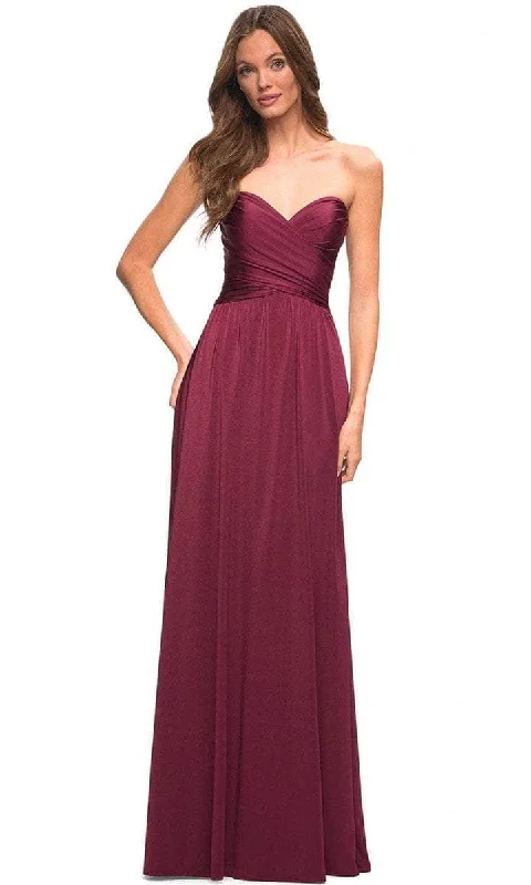 La Femme - Strapless A-Line Prom Gown 30700SC