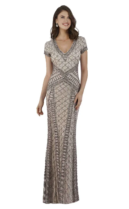 Formal dresses with one - shoulder ruffled straps and sequined bodices for a trendy and eye - catching lookLara 29746 Dress Formal dresses with one - shoulder ruffled straps and sequined bodices for a trendy and eye - catching lookLara 29746 Dress