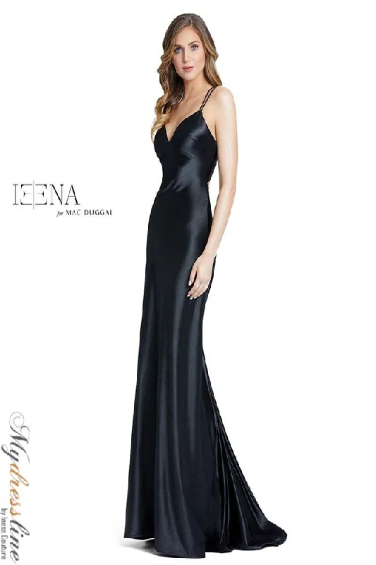 Prom dresses with tiered ruffled sleeves and satin skirts for a feminine and voluminous lookMac Duggal 26263 Prom dresses with tiered ruffled sleeves and satin skirts for a feminine and voluminous lookMac Duggal 26263
