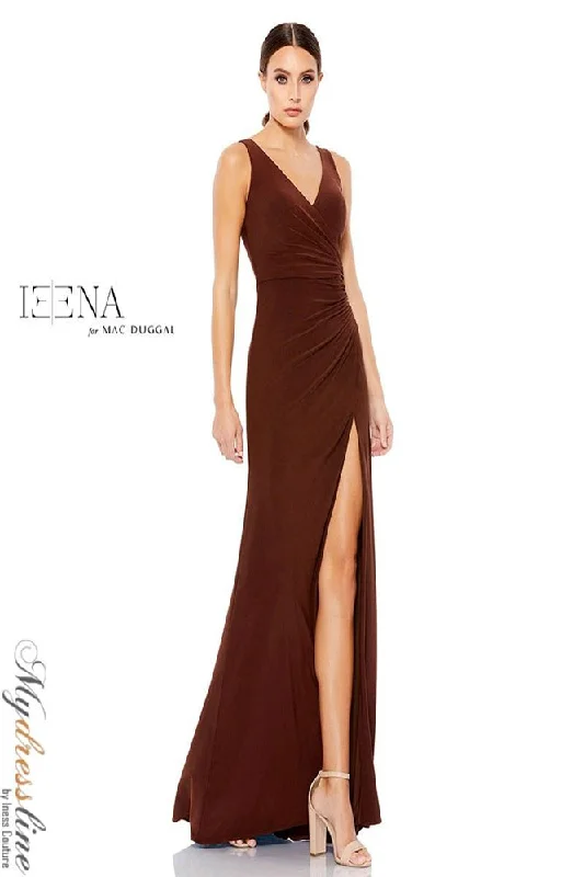 Mermaid - cut formal dresses in satin for a glamorous prom nightMac Duggal 26513