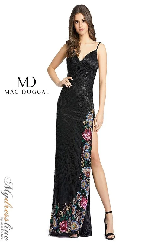 Formal dresses with pleated yokes and button - up fronts for a classic and refined lookMac Duggal 5238 Formal dresses with pleated yokes and button - up fronts for a classic and refined lookMac Duggal 5238