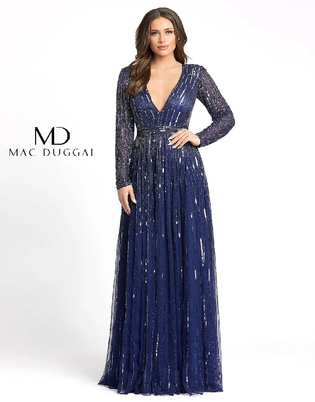 Halter - neck party dresses for a stylish and secure fitMidnight 14 Mac Duggal Long Sleeve Sequins A Line Evening Dress Sale Halter - neck party dresses for a stylish and secure fitMidnight 14 Mac Duggal Long Sleeve Sequins A Line Evening Dress Sale