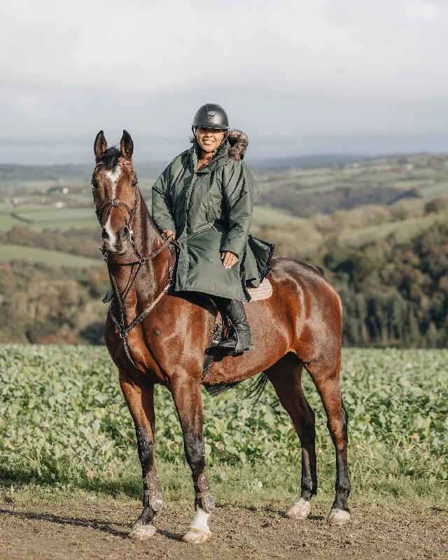 The Winter Parka Quilted Lining & Removable Hood