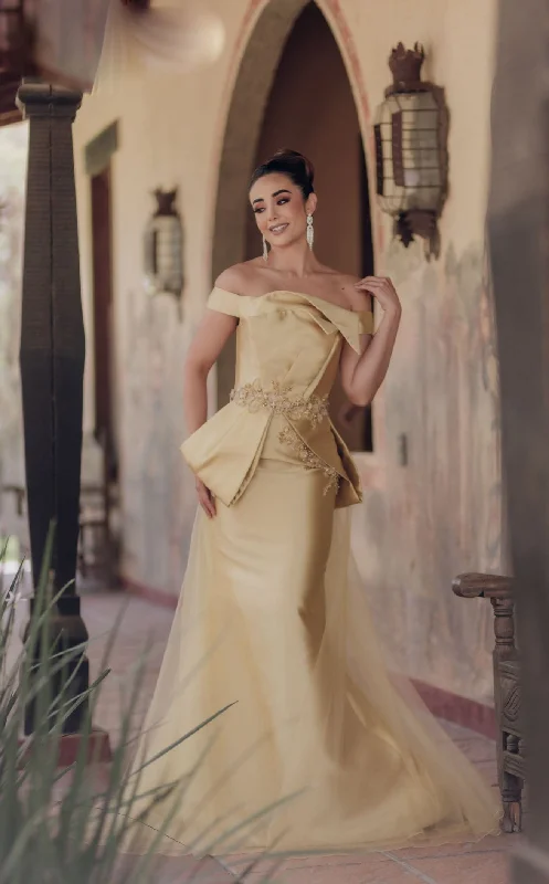 Prom dresses with geometric - cutout sleeves and flowing chiffon fabrics for a modern and airy lookTerani 232E1241 Dress Prom dresses with geometric - cutout sleeves and flowing chiffon fabrics for a modern and airy lookTerani 232E1241 Dress
