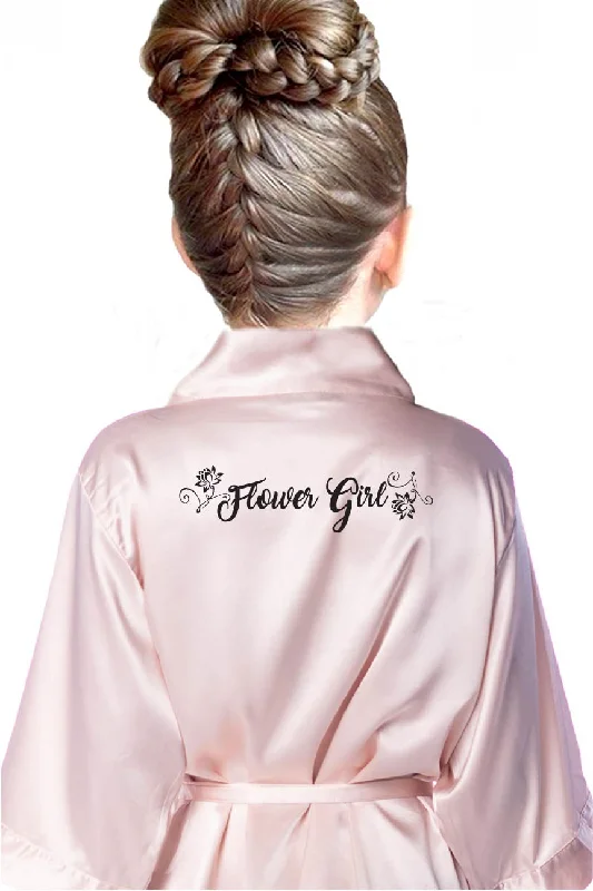 Flower Style - Kids Flower Girl Robe