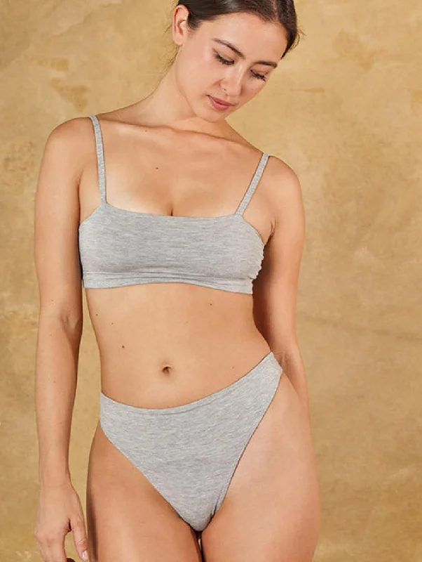seamless anti - chafing women thongs for friction - free movementHuha Mineral High Rise Thong seamless anti - chafing women thongs for friction - free movementHuha Mineral High Rise Thong