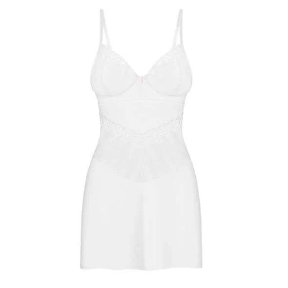 Obsessive - Alissium chemise & thong White M/L