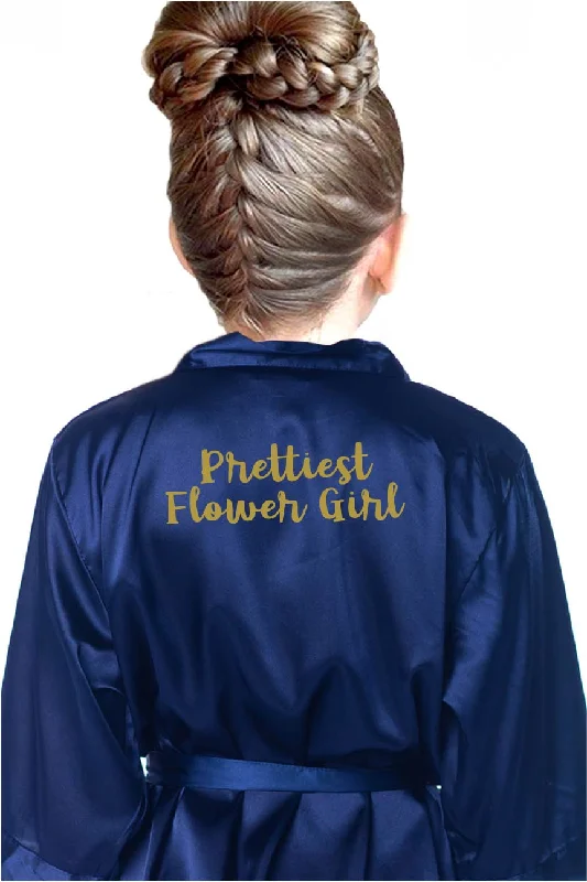 Prettiest Kids Flower Girl Robe