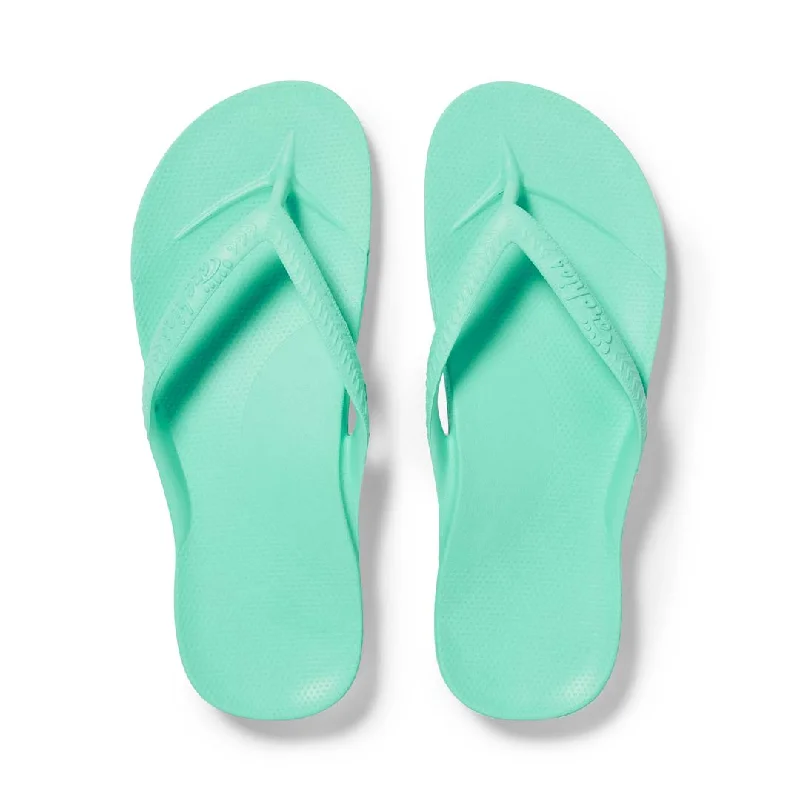 Kids - Arch Support Thongs - Mint