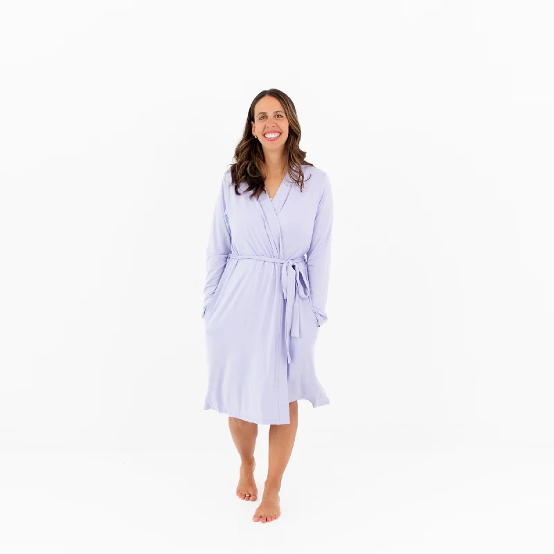 Women’s Lounge Robe in Lilac