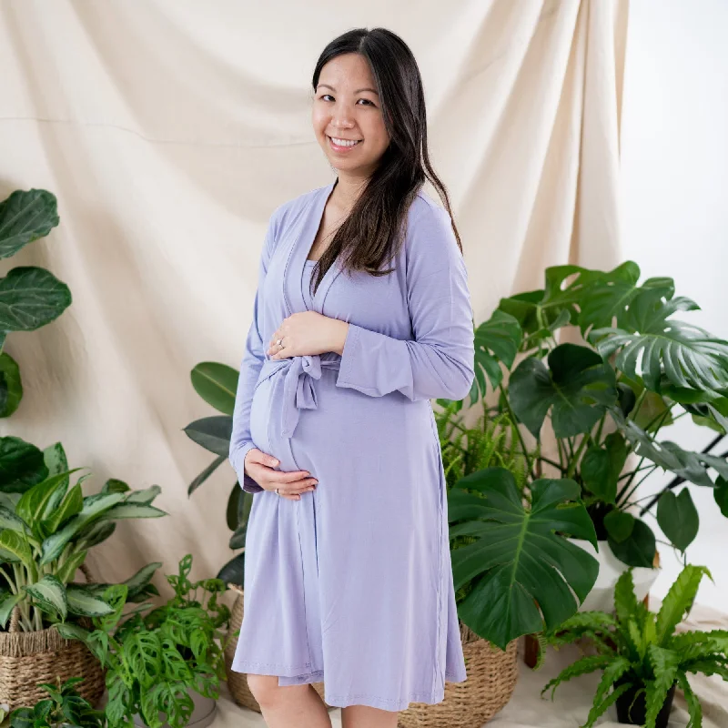 Women’s Lounge Robe in Taro